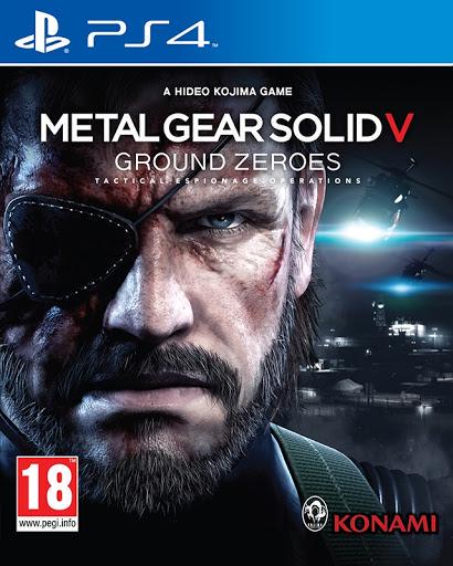 Metal Gear Solid V Ground Zeroes Cover Art