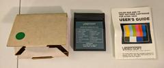 Box, Cartridge, And Manual | Color Bar Generator Atari 2600