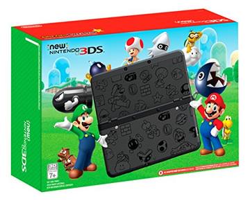 New Nintendo 3DS Super Mario Black Edition Cover Art