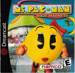Manual - Front | Ms. Pac-Man Maze Madness Sega Dreamcast