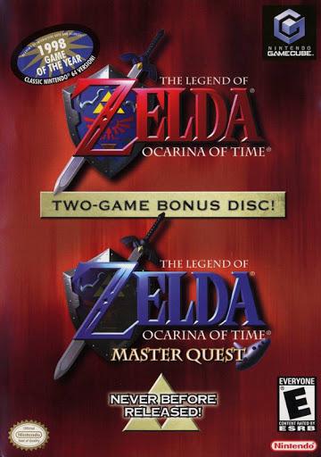 Zelda Ocarina of Time Master Quest Cover Art