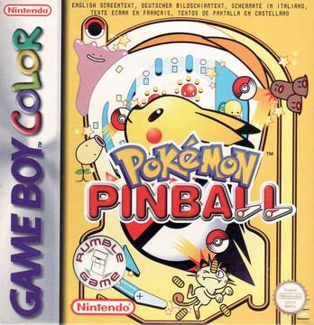 Pokemon Pinball Cover Art