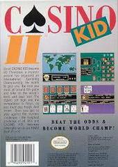Casino Kid II - Back | Casino Kid II NES