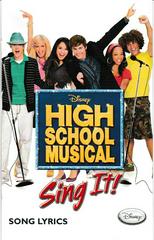 Song Lyrics Manual | High School Musical Sing It Playstation 2