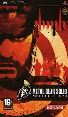 Metal Gear Solid: Portable Ops Prices PAL PSP | Compare Loose, CIB