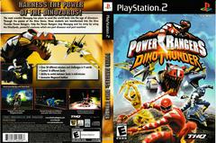 Artwork - Back, Front | Power Rangers Dino Thunder Playstation 2