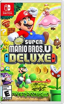 New Super Mario Bros U Deluxe Cover Art
