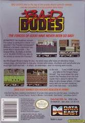 Bad Dudes - Back | Bad Dudes NES