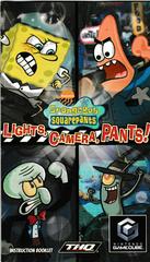 Manual - Front | SpongeBob SquarePants Lights Camera Pants Gamecube