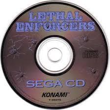 Lethal Enforcers - Disc | Lethal Enforcers Sega CD