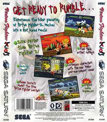 Back Of Box | Virtua Fighter Kids Sega Saturn