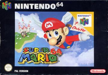 Super Mario 64 Cover Art