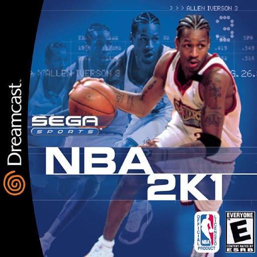 NBA 2K1 Cover Art