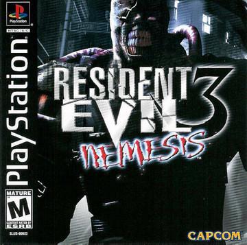 Resident Evil 3 Nemesis Cover Art