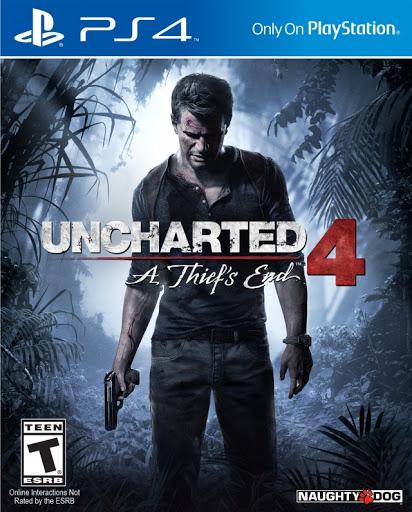 Uncharted 4 A Thief's End Cover Art