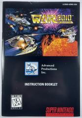 Manual | War 3010 The Revolution Super Nintendo