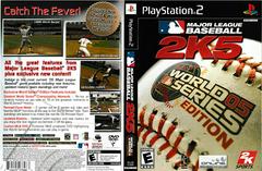 Artwork - Back, Front | Major League Baseball 2K5 [World Series Edition] Playstation 2