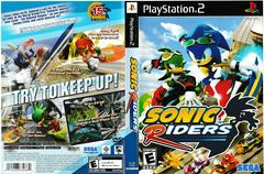 Artwork - Back, Front | Sonic Riders Playstation 2