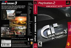 Artwork - Back, Front | Gran Turismo 3 [Greatest Hits] Playstation 2