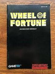 Wheel Of Fortune - Instructions | Wheel of Fortune Super Nintendo