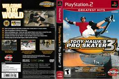 Artwork - Back, Front | Tony Hawk 3 [Greatest Hits] Playstation 2