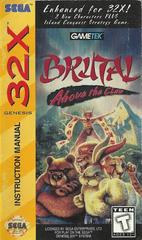 Brutal Above The Claw - Instructions | Brutal: Above the Claw Sega 32X