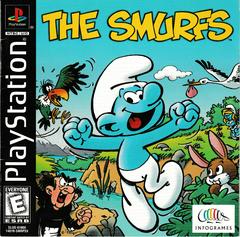 Manual - Front | Smurfs Playstation