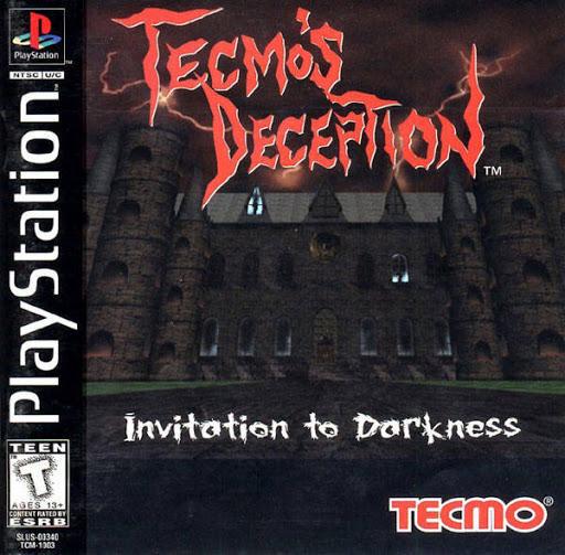 Tecmo's Deception Invitation to Darkness Cover Art