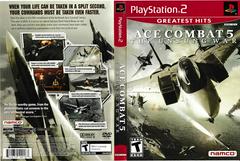 Artwork - Back, Front | Ace Combat 5 Unsung War [Greatest Hits] Playstation 2