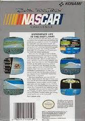 Bill Elliott'S NASCAR Challenge - Back | Bill Elliott's NASCAR Challenge NES