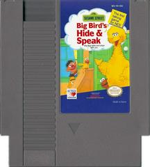 Cartridge | Sesame Street Big Bird's Hide and Speak NES
