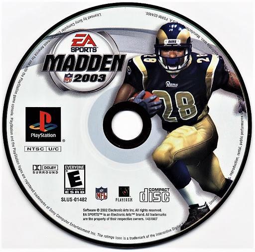 Madden 2003 Prices Playstation | Compare Loose, CIB & New Prices