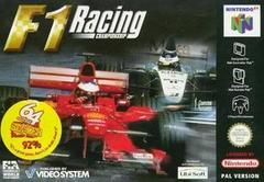 F1 Racing Championship PAL Nintendo 64 Prices