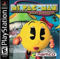 Manual - Front | Ms. Pac-Man Maze Madness Playstation