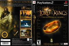 Artwork - Back, Front | Lord of the Rings Fellowship of the Ring Playstation 2