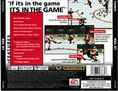 Back Of Case | NHL 97 Playstation