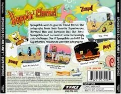 Back Of Case | SpongeBob SquarePants Super Sponge Playstation