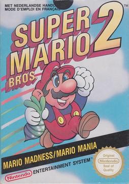 Super Mario Bros 2 Cover Art