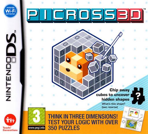 Picross 3D PAL Nintendo DS