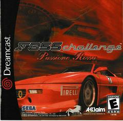 Manual - Front | F355 Challenge Sega Dreamcast