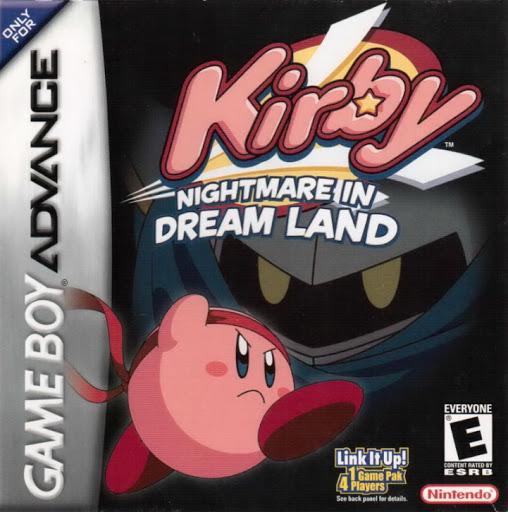 Kirby Nightmare in Dreamland Cover Art