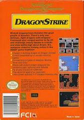 Advanced Dungeons & Dragons Dragon Strike - Back | Advanced Dungeons & Dragons Dragon Strike NES