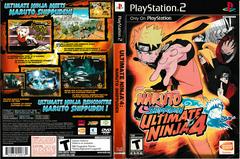 Artwork - Back, Front | Ultimate Ninja 4: Naruto Shippuden Playstation 2