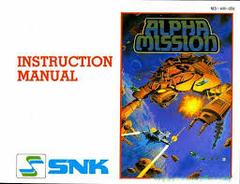 Alpha Mission - Instructions | Alpha Mission NES