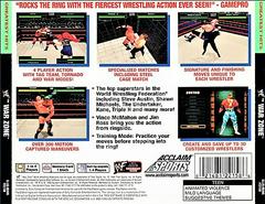 Back Of Case | WWF Warzone [Greatest Hits] Playstation