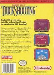 Barker Bill'S Trick Shooting - Back | Barker Bill's Trick Shooting NES