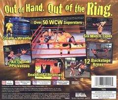Back Of Case | WCW Mayhem Playstation