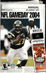 Manual - Front | NFL Gameday 2004 Playstation 2