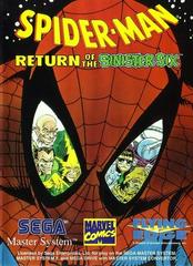 Spiderman Return of the Sinister Six PAL Sega Master System Prices