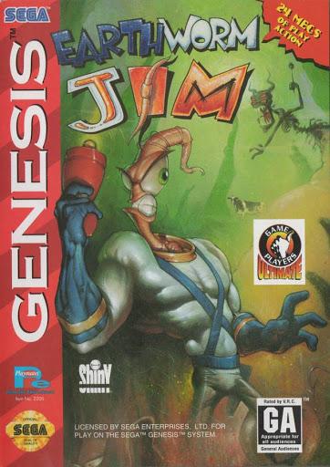 Earthworm Jim [Cardboard Box] Cover Art